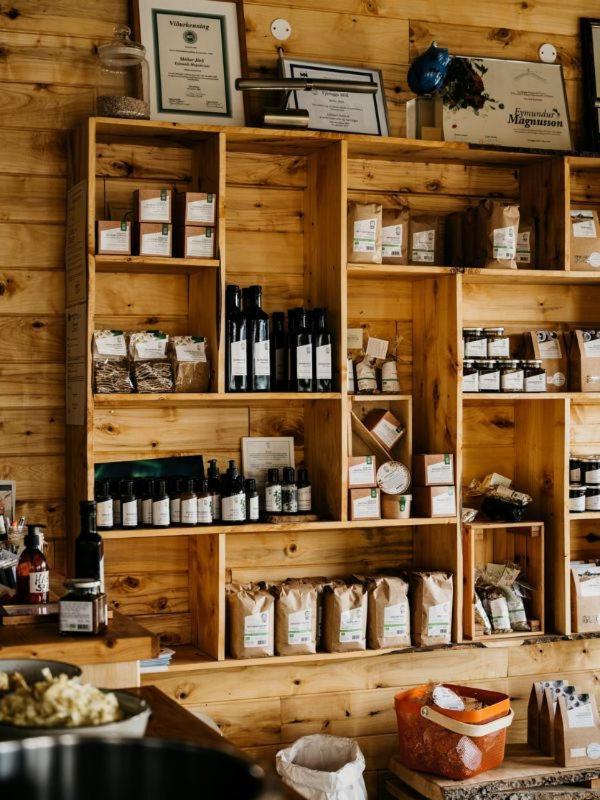 Mothir Joerth Organic Farm Guesthouse In Vallanes Esterno foto